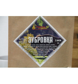 Настойка "Алтайский винокур" Зубровка. Набор трав и пряностей