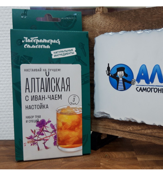 Настойка "Лаборатория Самогона" Алтайская с иван-чаем